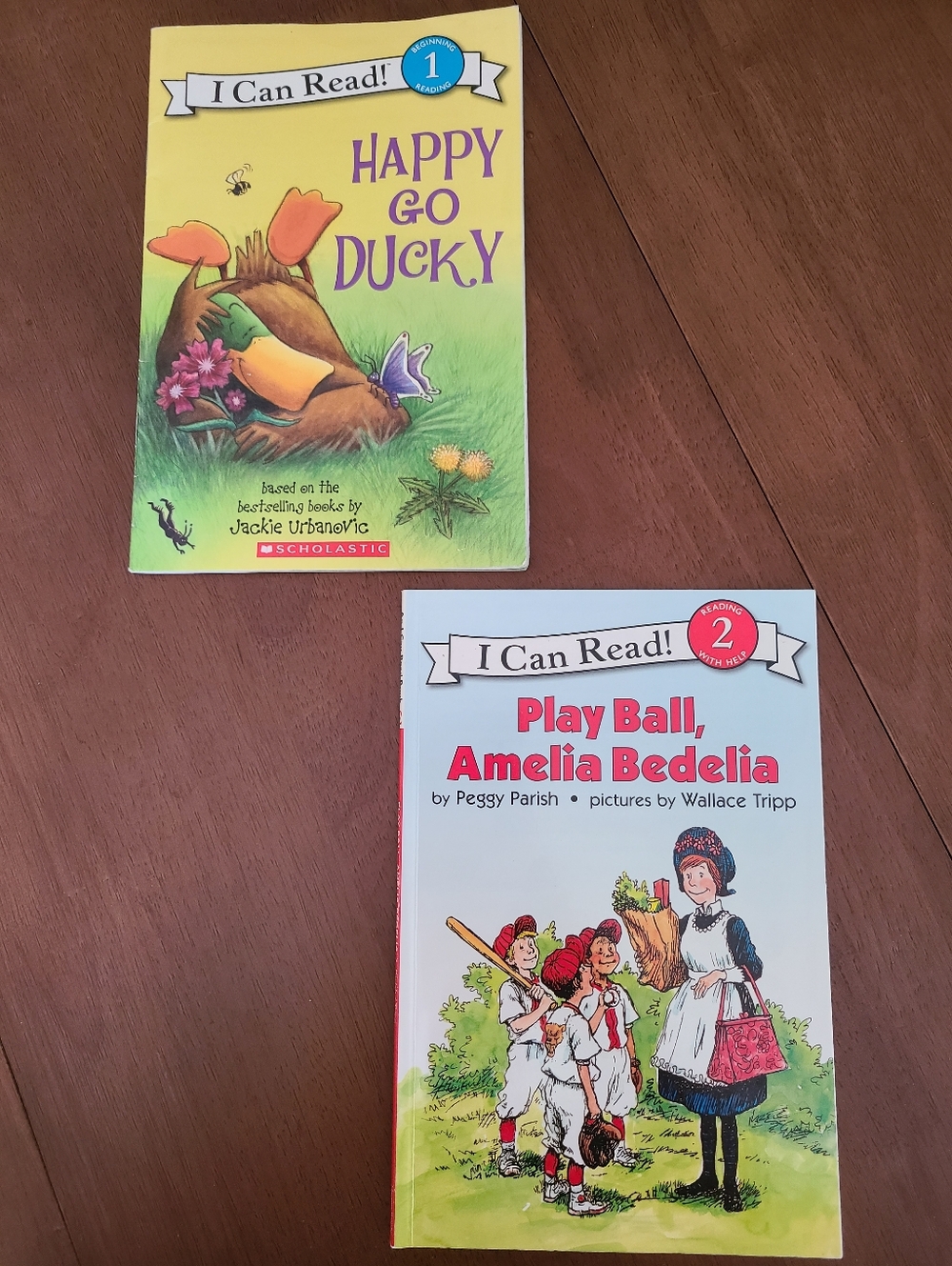 I Can Read! Set: Happy Go Ducky & Play Ball, Amelia Bedelia Early Reader Books
